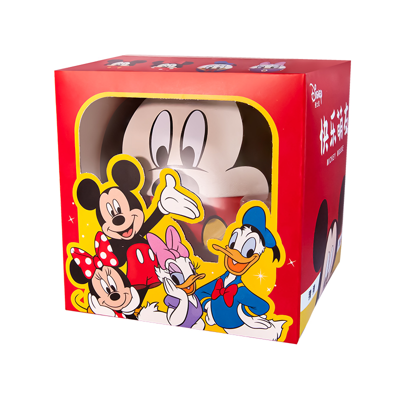 迪士尼（Disney） 快乐萌友糕点礼盒 月饼 50g 红色（单位：盒）